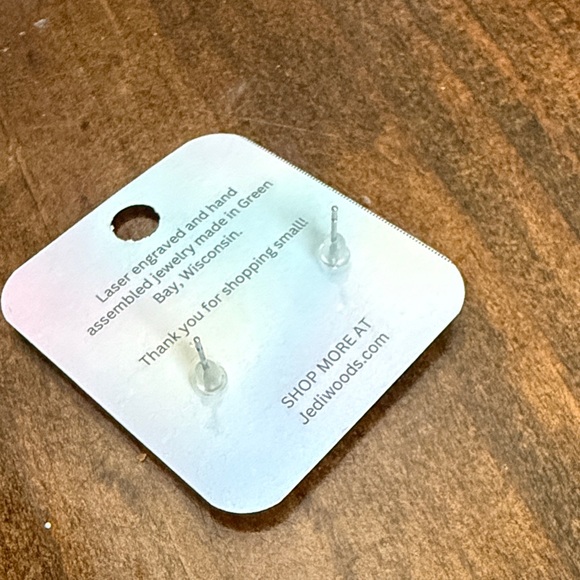 Jedi Woods Music Note Earrings - Picture 3 of 5